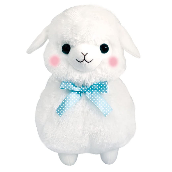 AMUSE Plush Doll Kids Alpacasso Ribbon Big Shiro-Chan- Japan Figure Store - #1 Bring To You The Best Japanese Goods