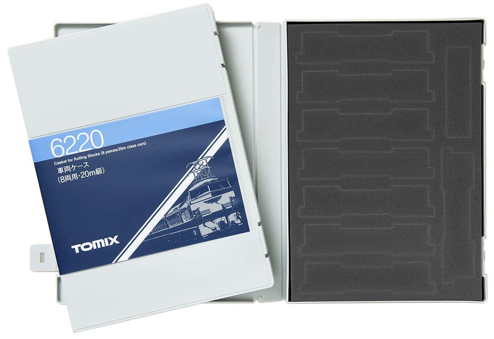 Tomytec Tomix N Gauge Vehicle Case Holds 8 Cars 20M Class 6220 Railway Model- Japan Figure Store - #1 Bring To You The Best Japanese Goods