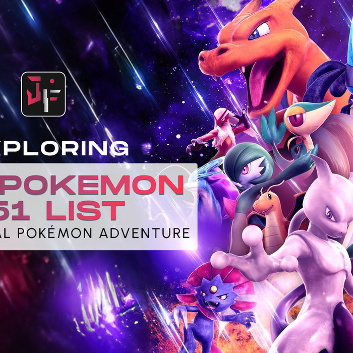 Exploring the Pokemon 151 List: The Original Pokémon Adventure