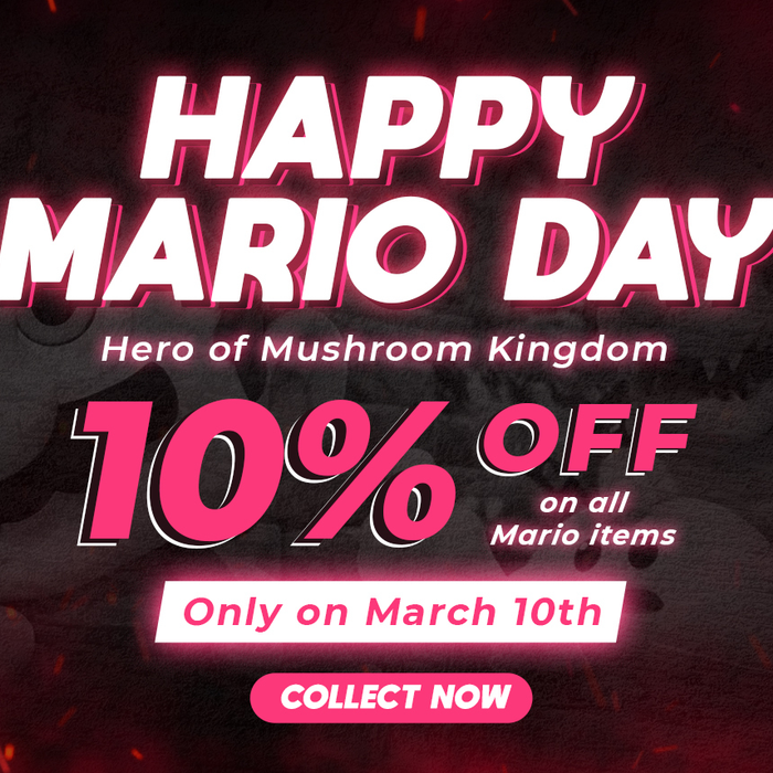 Celebrate Mario Day: 10% Off All Mario Items From Japan Figure