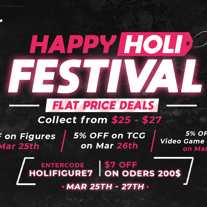 Holi Festival Promotion: Flat Price Deals, Discounts, and More