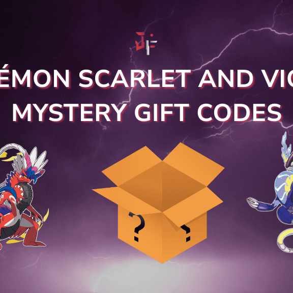 pokemon scarlet and violet mystery gift codes
