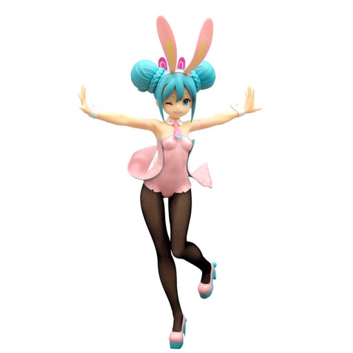 Furyu Hatsune Miku Bicute Bunnies Figure Wink Pearl Pink Version- Japan Figure Store - #1 Bring To You The Best Japanese Goods
