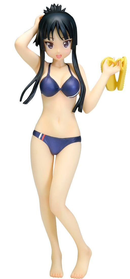Wave Beach Queens 1/10 Akiyama Mio Swimsuit Figure Collectible- Japan Figure Store - #1 Bring To You The Best Japanese Goods