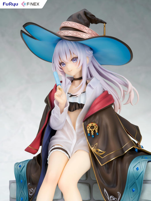 Furyu 1/7 Majo No Tabitabi Elaina Summer Vacation Ver Premium Figure- Japan Figure Store - #1 Bring To You The Best Japanese Goods