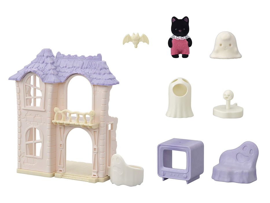 Epoch Sylvanian Families Amusement Park Exciting Haunted House Toy Ages 3+- Japan Figure Store - #1 Bring To You The Best Japanese Goods