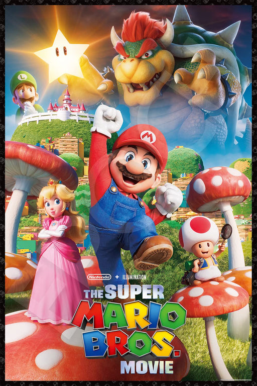 1000 Piece Epoch Super Mario Mushroom Kingdom Jigsaw Puzzle (50x75cm)- Japan Figure Store - #1 Bring To You The Best Japanese Goods