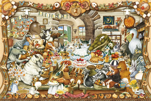 YANOMAN - 10-1426 Jigsaw Puzzle Wachifield Dayan'S Sweets Party - 1000 Pieces- Japan Figure Store - #1 Bring To You The Best Japanese Goods