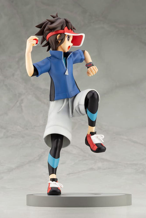 KOTOBUKIYA Artfx J Nate With Oshawott 1/8 Figure Pokemon- Japan Figure Store - #1 Bring To You The Best Japanese Goods