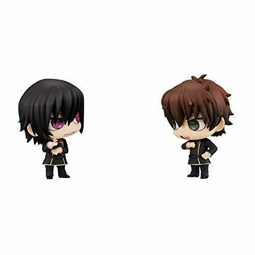Chimi Mega Buddy Series! Code Geass Lelouch Lamperouge & Suzaku Kururugi Set- Japan Figure Store - #1 Bring To You The Best Japanese Goods