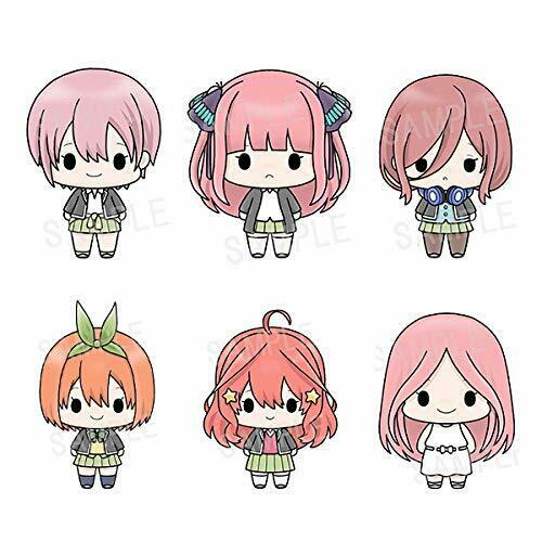 Chokorin Mascot The Quintessential Quintuplets Season 2 Set Of 6 Figure - Japan Figure