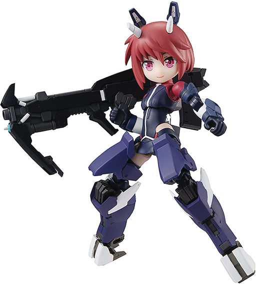 Desktop Army Alice Gear Aigis Collaboration Rin Hyuga [Unholy] Approx. 140Mm Pvc Pre-Painted Action Figure- Japan Figure Store - #1 Bring To You The Best Japanese Goods