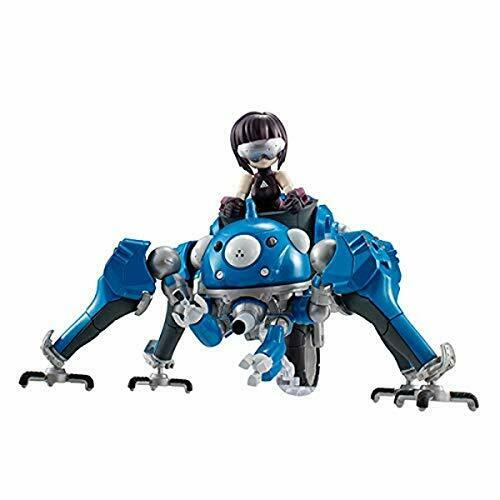 Desktop Army Ghost In The Shell: Sac_2045 Motoko Kusanagi & Tachikoma Figure - Japan Figure