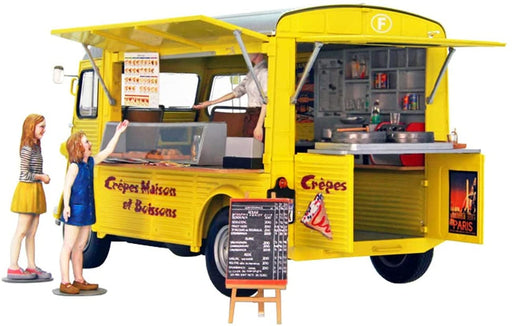 EBBRO 25013 Citroen Type H Crepe Mobile With Figure 1/24 Scale Plastic Model Kit- Japan Figure Store - #1 Bring To You The Best Japanese Goods
