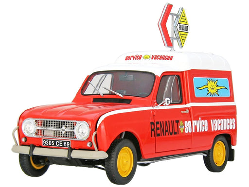 EBBRO 25012 Renault 4 Fourgonnette Service Car 1/24 Scale Plastic Model Kit- Japan Figure Store - #1 Bring To You The Best Japanese Goods
