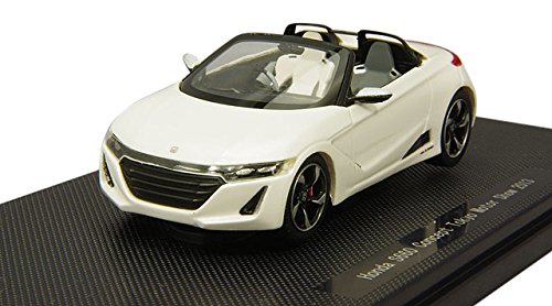 Ebro 1/43 Honda S660 Tokyo Motor Show 2013 White Finished Product- Japan Figure Store - #1 Bring To You The Best Japanese Goods