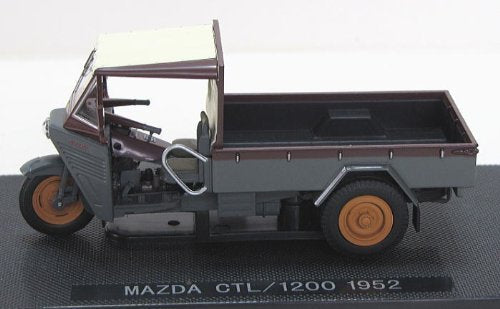 EBBRO 44110 Mazda Ctl/1200 1952 Gray/Brown 1/43 Scale- Japan Figure Store - #1 Bring To You The Best Japanese Goods