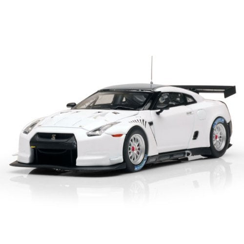 Ebro 1/43 Nissan Gt-R Gt1 2010Ver. Fuji Shakedown #1 White Finished Product- Japan Figure Store - #1 Bring To You The Best Japanese Goods