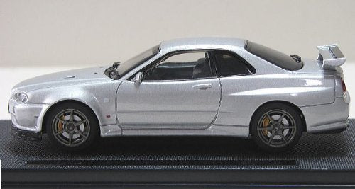 EBBRO 44150 Nissan Skyline Gt-R R34 Vspec Silver 1/43 Scale- Japan Figure Store - #1 Bring To You The Best Japanese Goods