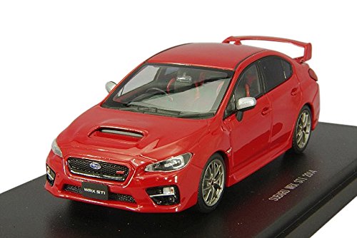 Ebro 1/43 Subaru Wrx Sti 2014 Red Finished Product- Japan Figure Store - #1 Bring To You The Best Japanese Goods