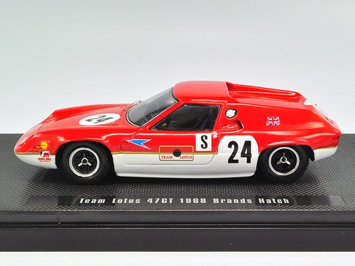 EBBRO - 44643 Team Lotus Type 47Gt 1968 Brands Hatch - Resin Model 1/43 Scale- Japan Figure Store - #1 Bring To You The Best Japanese Goods