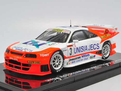 EBBRO 44255 Unisia Jecs Skyline Jgtc 1998 Hdf White/Orange 1/43 Scale- Japan Figure Store - #1 Bring To You The Best Japanese Goods