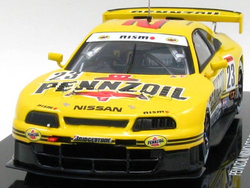 EBBRO 44191 Pennzoil Nismo Gt-R Jgtc 1998 Yellow 1/43 Scale- Japan Figure Store - #1 Bring To You The Best Japanese Goods