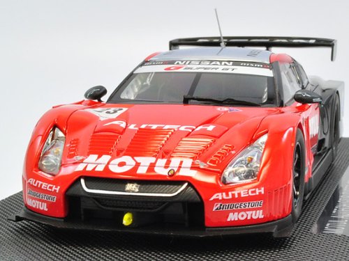 Ebbro 44534 Motul Autech Gt-R Super Gt500 2011 Okayama Test (Red/Black) 1/43 Scale Car- Japan Figure Store - #1 Bring To You The Best Japanese Goods