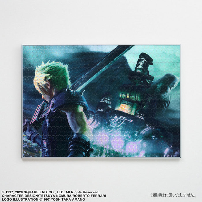 Square Enix Final Fantasy Vii Remake 1000 Piece Jigsaw Puzzle Key Art Cloud & Sephiroth Black - Japan- Japan Figure Store - #1 Bring To You The Best Japanese Goods