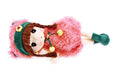 Hwd Stuffed Animal Plush Doll 40cm High Pink Color Japan Plush Stuffed Dolls- Japan Figure Store - #1 Bring To You The Best Japanese Goods