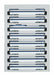 Kato N Scale 500 Shinkansen 8-car Add On Set 10-512- Japan Figure Store - #1 Bring To You The Best Japanese Goods