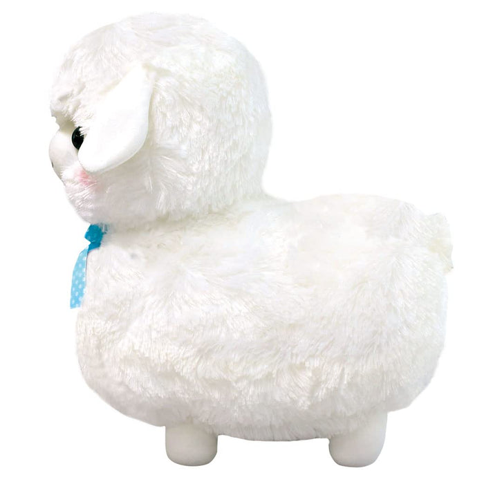 AMUSE Plush Doll Kids Alpacasso Ribbon Big Shiro-Chan- Japan Figure Store - #1 Bring To You The Best Japanese Goods