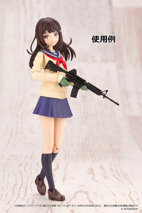 Little Armory Laop10 Sosai Shoujo Teien Tactical Gloves Green Plastic Model Parts- Japan Figure Store - #1 Bring To You The Best Japanese Goods