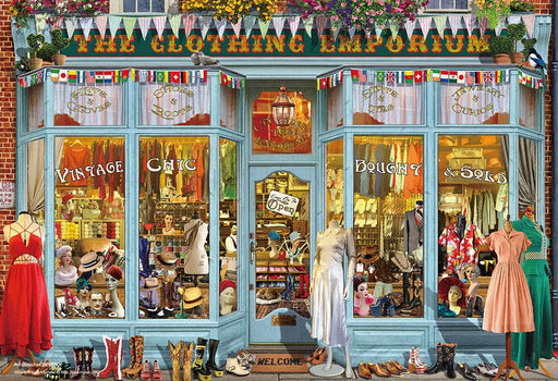 BEVERLY M81-642 Jigsaw Puzzle Vintage Dress Shop By Garry Walton 1000 S-Pieces- Japan Figure Store - #1 Bring To You The Best Japanese Goods