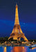 BEVERLY 31-534 Jigsaw Puzzle Eiffel Tower Under The Stars Glow In The Dark 1000 Pieces- Japan Figure Store - #1 Bring To You The Best Japanese Goods