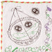 Marushin Hand Towel Ghibli Totoro 25X25Cm Vegetables Embroidery Japan- Japan Figure Store - #1 Bring To You The Best Japanese Goods