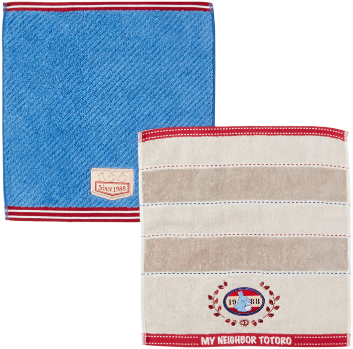 Towel Gift Set Denim Stitch Wt2P My Neighbor Totoro- Japan Figure Store - #1 Bring To You The Best Japanese Goods