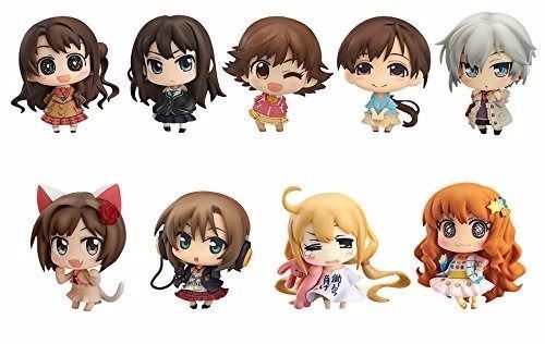Minicchu Idolmaster Cinderella Girls Project Ver 01 Trading Figure 9pcs Box Phat - Japan Figure