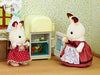 Mom, Sylvanian Families Dolls And Furniture Set Chocolate Rabbit Df-08- Japan Figure Store - #1 Bring To You The Best Japanese Goods