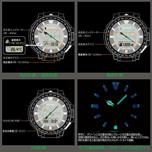 New Casio Wristwatch Pro Trek Manaslu Radio Solar Prx-8000gt-7jf Men Watch Japan- Japan Figure Store - #1 Bring To You The Best Japanese Goods