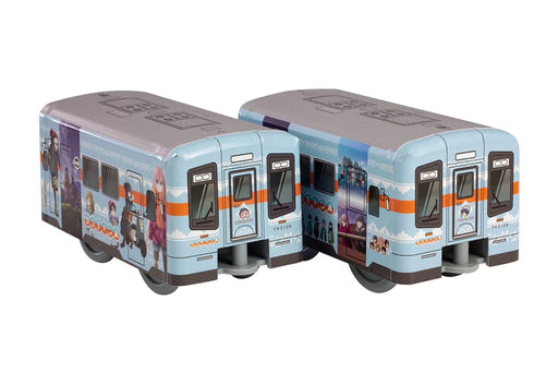 PLUM - Pp125 Kotetsu Yurucamp X Tenhama Line Wrapping Train Non-Scale Kit- Japan Figure Store - #1 Bring To You The Best Japanese Goods