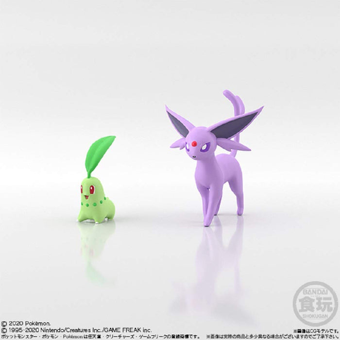 BANDAI CANDY Pokemon Scale World Johto Region Figure 1 Box 8 Pcs 15 Figures- Japan Figure Store - #1 Bring To You The Best Japanese Goods
