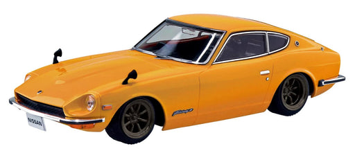 AOSHIMA - The Snap Kit 1/32 Nissan S30 Fairlady Z Custom Wheel - Safari Brown Plastic Model- Japan Figure Store - #1 Bring To You The Best Japanese Goods
