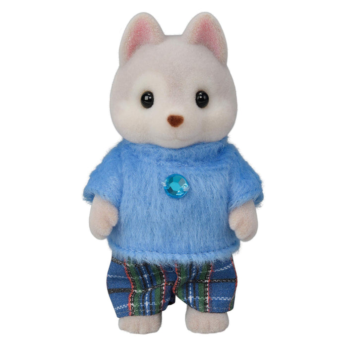 Epoch Sylvanian Families Husky Doll Family Toy Age 3+ Certified Dollhouse Set- Japan Figure Store - #1 Bring To You The Best Japanese Goods