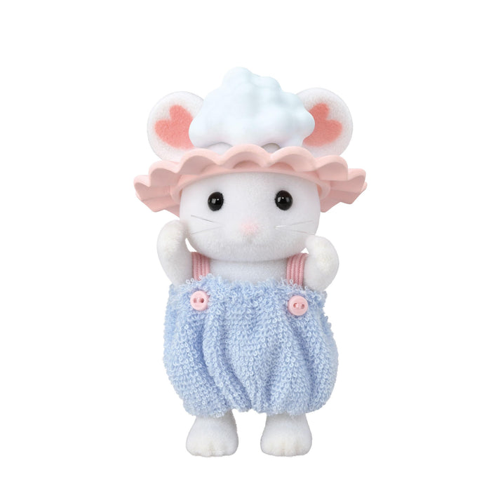 Epoch Sylvanian Families Bath Time Doll/Furniture Set DF-26 Certified Toy for Ages 3+- Japan Figure Store - #1 Bring To You The Best Japanese Goods