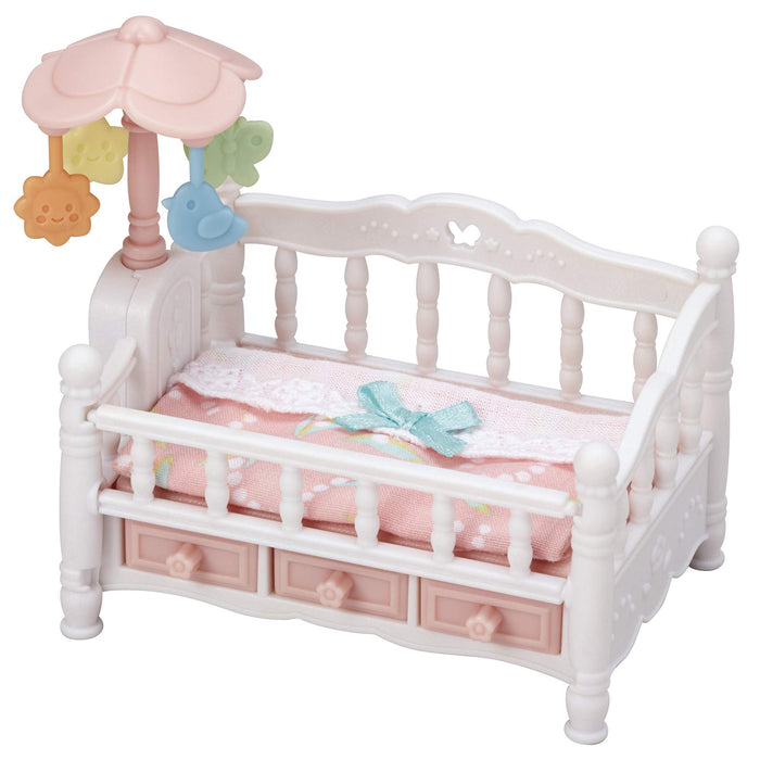 Epoch Sylvanian Families Dollhouse Toy Car-218 St Mark Certified for Ages 3+ Kurukuru Mary's Crib Furniture- Japan Figure Store - #1 Bring To You The Best Japanese Goods
