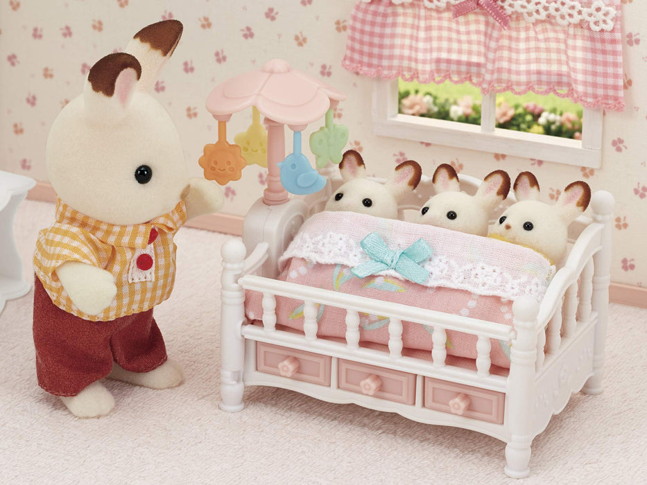 Epoch Sylvanian Families Dollhouse Toy Car-218 St Mark Certified for Ages 3+ Kurukuru Mary's Crib Furniture- Japan Figure Store - #1 Bring To You The Best Japanese Goods