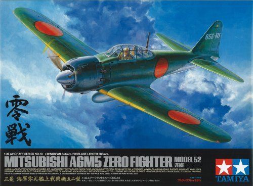 Tamiaya 1/32 Mitsubishi A6m5 Zero Fighter Model 52 Zeke Model Kit Japan- Japan Figure Store - #1 Bring To You The Best Japanese Goods