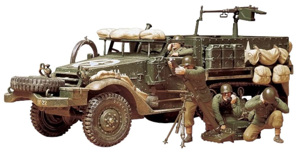 Tamiya 35083 1/35 Us Army M21 Motor Carrier Plastic Model - Japan Military Miniature Series No.83- Japan Figure Store - #1 Bring To You The Best Japanese Goods