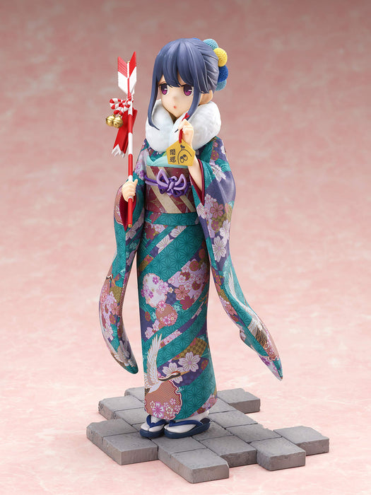 Flue Yuru Camp S2 Shima Rin 1:7 Furisode Pvc Figure - Amu-Fnx229 (Japan)- Japan Figure Store - #1 Bring To You The Best Japanese Goods